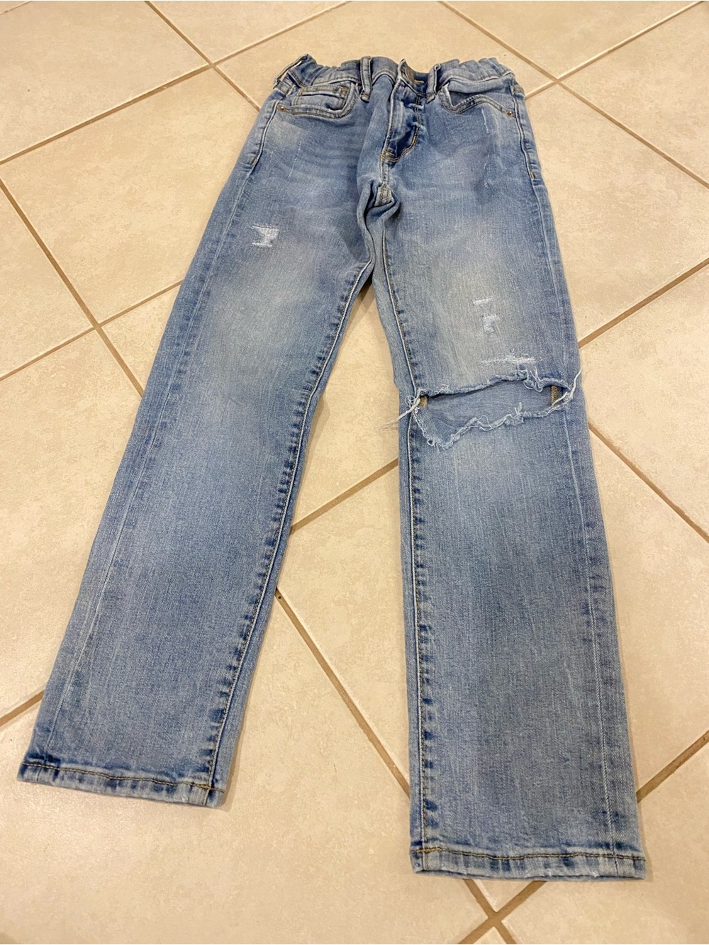 Old Navy Karate Slim Distressed Denim Jeans
